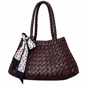 Faye Creations Leah Tote Leather Brown Bag